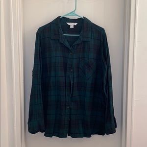 Old navy flannel button down